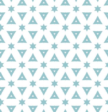 geometrik süsleme biçiminde kusursuz vektör deseni