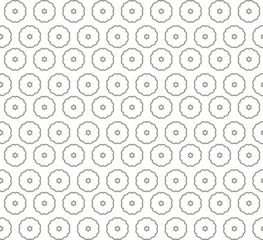 Modern geometrik vektör tasarımı, kusursuz desen çizimi