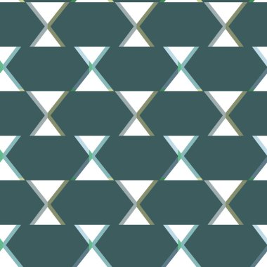 Modern geometrik vektör tasarımı, kusursuz desen çizimi