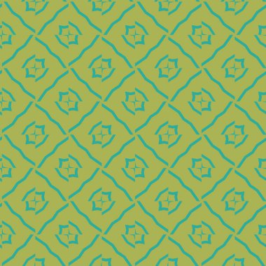 geometrik süsleme biçiminde kusursuz vektör deseni
