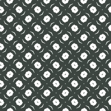 geometrik süsleme biçiminde kusursuz vektör deseni