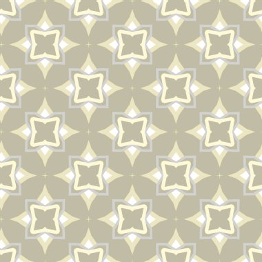 geometrik süsleme biçiminde kusursuz vektör deseni