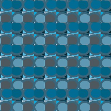 Modern geometrik vektör tasarımı, kusursuz desen çizimi