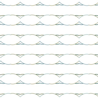 Modern geometrik vektör tasarımı, kusursuz desen çizimi