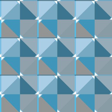 geometrik süsleme biçiminde kusursuz vektör deseni