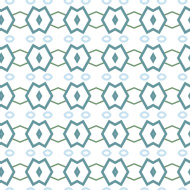 Modern geometrik vektör tasarımı, kusursuz desen çizimi