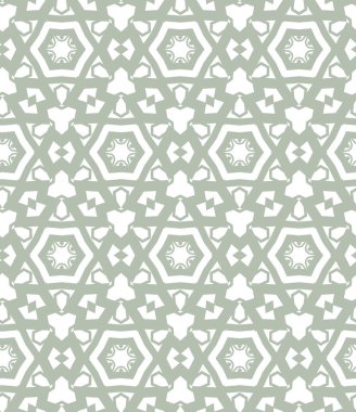 geometrik süsleme biçiminde kusursuz vektör deseni