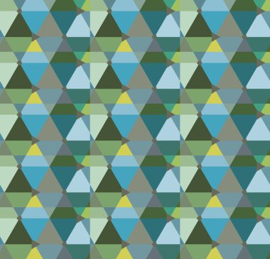 geometrik süsleme biçiminde kusursuz vektör deseni