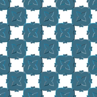 Modern geometrik vektör tasarımı, kusursuz desen çizimi