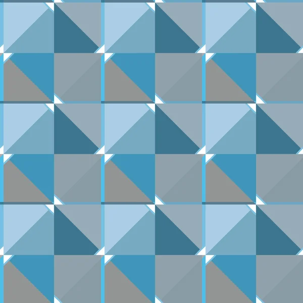 Naadloze vector patroon in geometrische ornamentale stijl — Stockvector