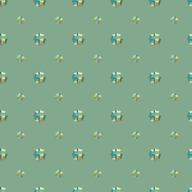 Modern geometrik vektör tasarımı, kusursuz desen çizimi