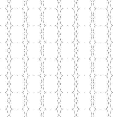 geometrik süsleme biçiminde kusursuz vektör deseni