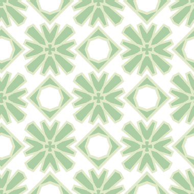 geometrik süsleme biçiminde kusursuz vektör deseni