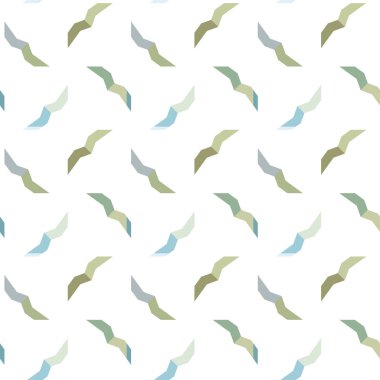 Modern geometrik vektör tasarımı, kusursuz desen çizimi