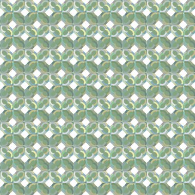 geometrik süsleme biçiminde kusursuz vektör deseni