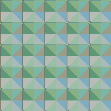 Modern geometrik vektör tasarımı, kusursuz desen çizimi