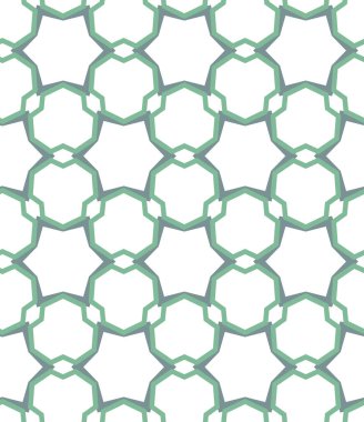 Modern geometrik vektör tasarımı, kusursuz desen çizimi