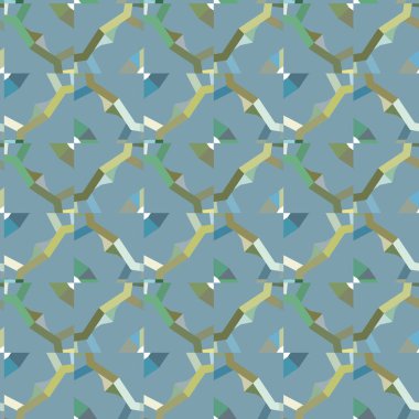 Modern geometrik vektör tasarımı, kusursuz desen çizimi