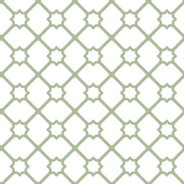 geometrik süsleme biçiminde kusursuz vektör deseni