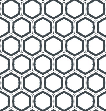 Modern geometrik vektör tasarımı, kusursuz desen çizimi