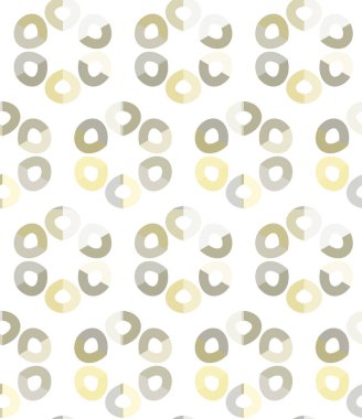 geometrik süsleme biçiminde kusursuz vektör deseni