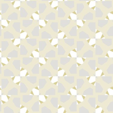 Modern geometrik vektör tasarımı, kusursuz desen çizimi