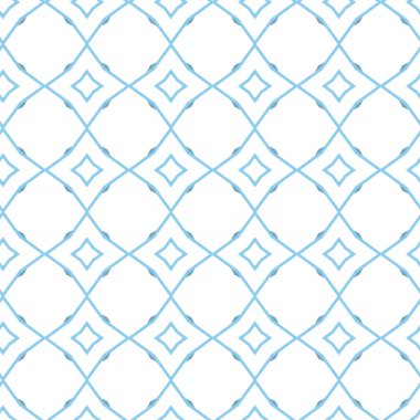 geometrik süsleme biçiminde kusursuz vektör deseni