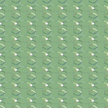 Modern geometrik vektör tasarımı, kusursuz desen çizimi