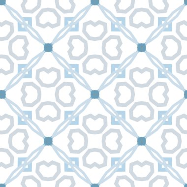 Modern geometrik vektör tasarımı, kusursuz desen çizimi