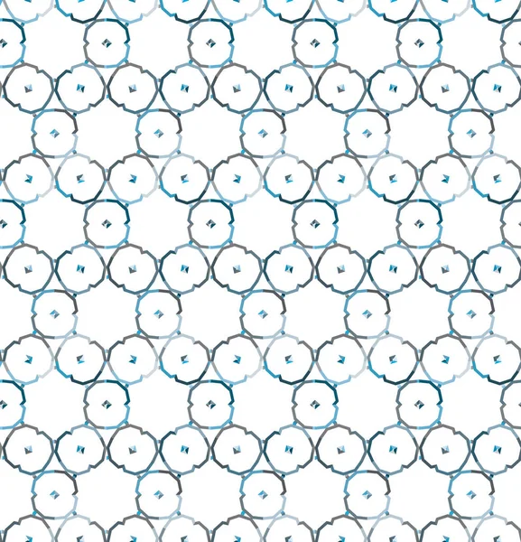 Geometrik süsleme biçiminde kusursuz vektör deseni — Stok Vektör