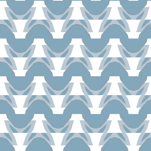 Motif vectoriel sans couture dans un style ornemental géométrique — Image vectorielle