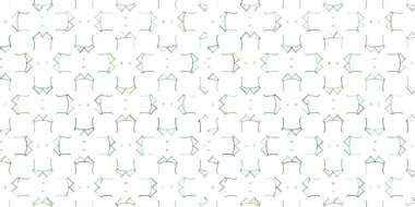 Modern geometrik vektör tasarımı, kusursuz desen çizimi