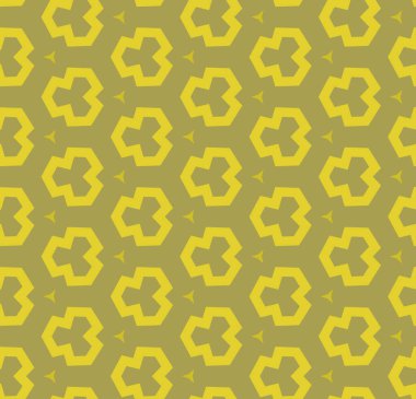 Modern geometrik vektör tasarımı, kusursuz desen çizimi