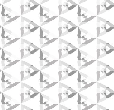 geometrik süsleme biçiminde kusursuz vektör deseni