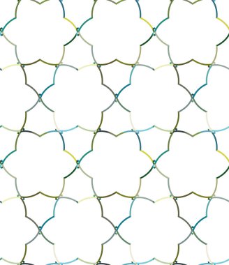 Kusursuz desen arkaplanı, soyut illüstrasyon 