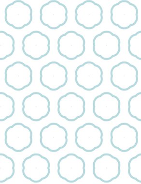 geometrik süsleme biçiminde kusursuz vektör deseni