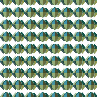 Modern geometrik vektör tasarımı, kusursuz desen çizimi