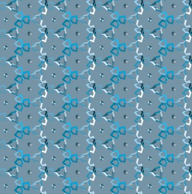 Modern geometrik vektör tasarımı, kusursuz desen çizimi