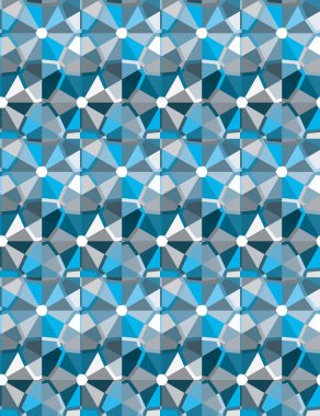 Modern geometrik vektör tasarımı, kusursuz desen çizimi