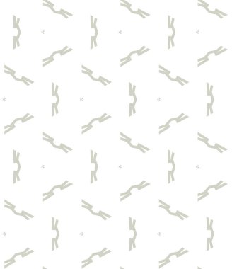 geometrik süsleme biçiminde kusursuz vektör deseni