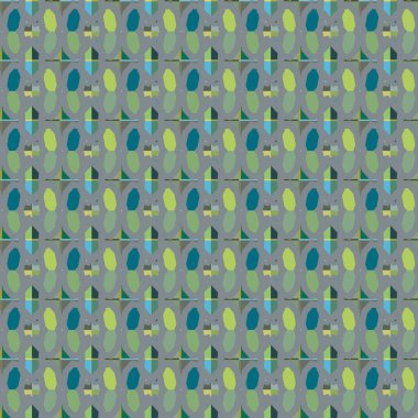 geometrik süsleme biçiminde kusursuz vektör deseni