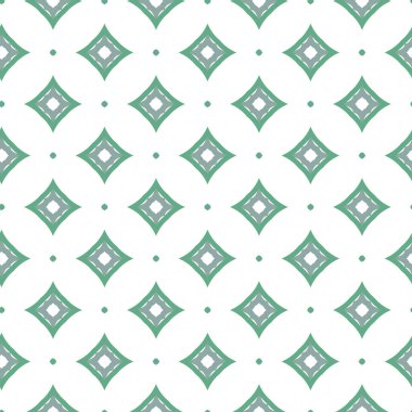 geometrik süsleme biçiminde kusursuz vektör deseni