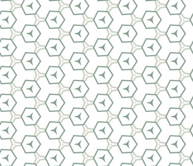 Modern geometrik vektör tasarımı, kusursuz desen çizimi