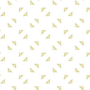 Modern geometrik vektör tasarımı, kusursuz desen çizimi