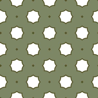 geometrik süsleme biçiminde kusursuz vektör deseni