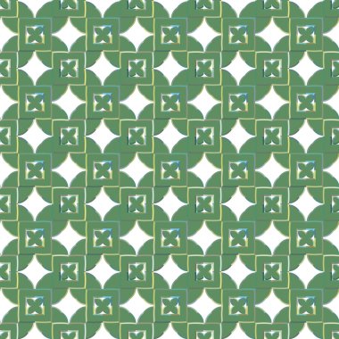Modern geometrik vektör tasarımı, kusursuz desen çizimi