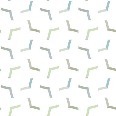 Modern geometrik vektör tasarımı, kusursuz desen çizimi