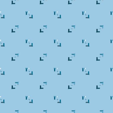 Kusursuz geometrik süs deseni. Soyut illüstrasyon arka planı     