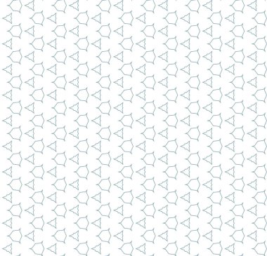 geometrik süsleme biçiminde kusursuz vektör deseni