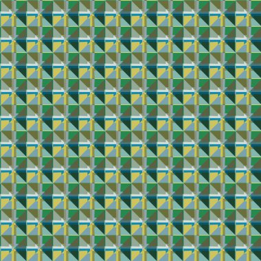 Modern geometrik vektör tasarımı, kusursuz desen çizimi